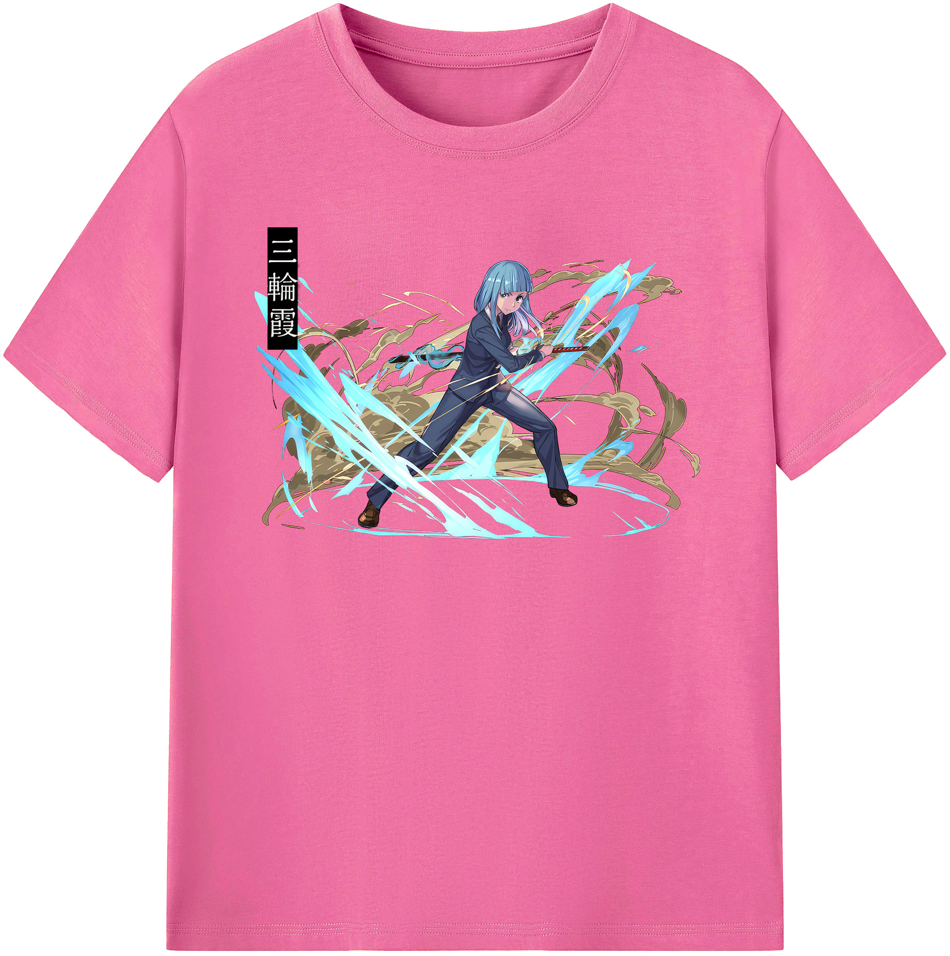 （画像用） 呪術廻戦 Jujutsu Kaisen レディースカジュアルプリントTシャツ（綿100％）